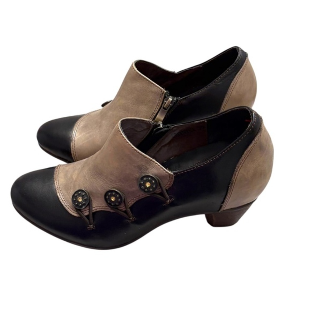 Spring step l’artiste greentea gray black shoes 39
